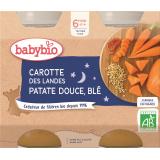 POT BONNE NUIT CAROTTE PATATE DOUCE X2