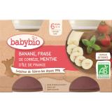 POTS BANANE FRAISE MENTHE