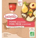 GOURDE POMME POIRE PECHE