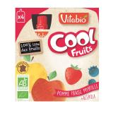 COOL FRUIT POMME FRAISE MYRTILLE  X4