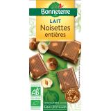 CHOCOLAT LAIT NOISETTES