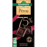 CHOCO NOIR PEROU 75% CACAO