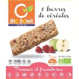 BARRE CÉRÉALES POMME FRAMBOISE